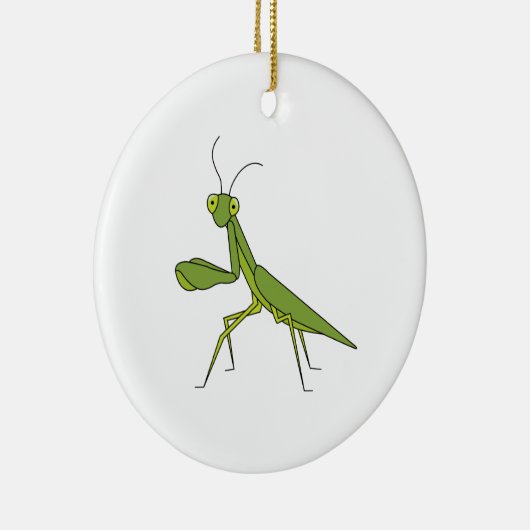 Betender Mantis Keramik Ornament (Rechts)