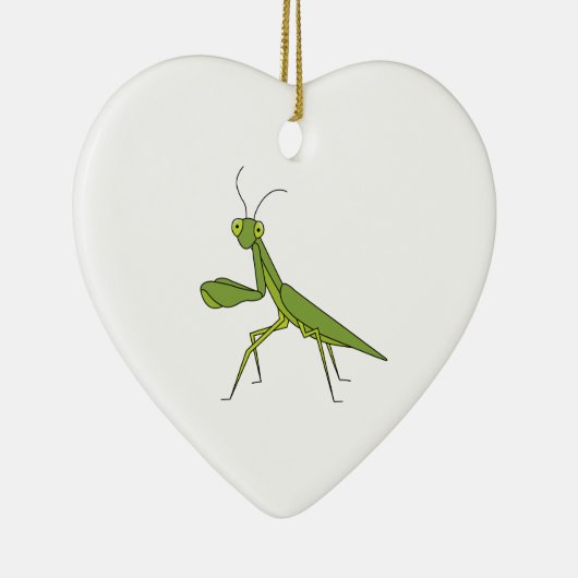 Betender Mantis Keramikornament (Rechts)