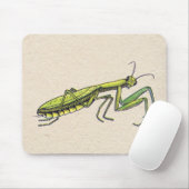 Betender Mantis Mousepad (Mit Mouse)