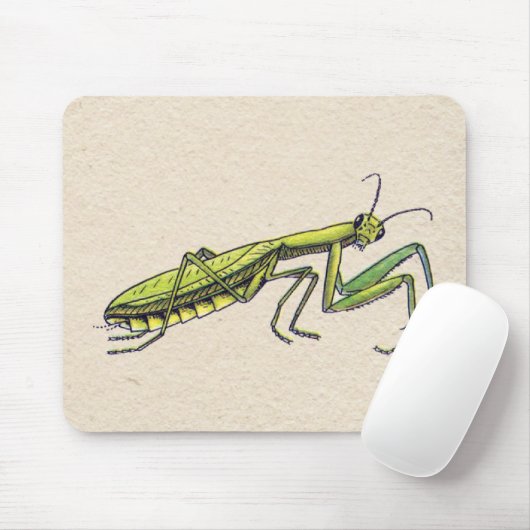 Betender Mantis Mousepad (Mit Mouse)