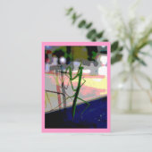 Betender Mantis Postkarte (Stehend Vorderseite)