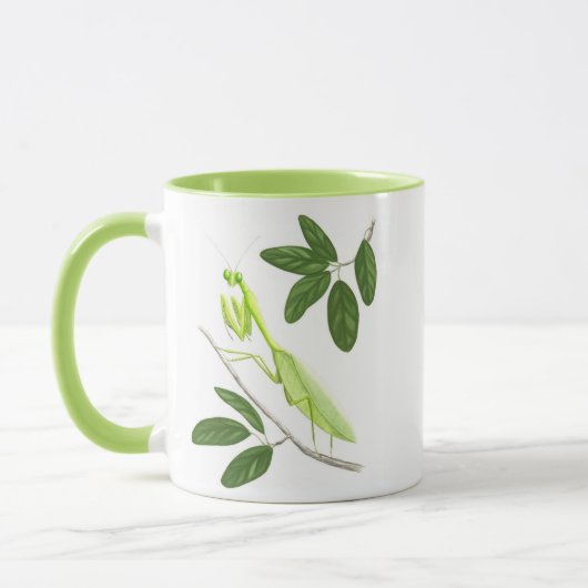 Betender Mantis-Tasse Tasse (Links)