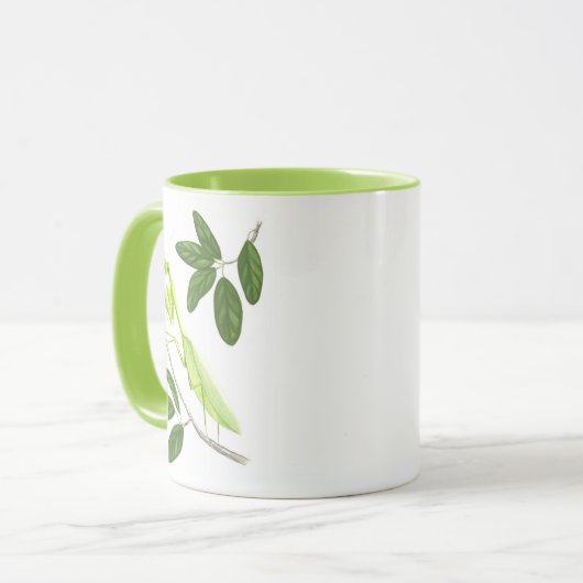 Betender Mantis-Tasse Tasse (Vorderseite Links)