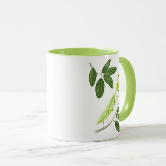 Betender Mantis-Tasse Tasse (VorderseiteRechts)