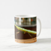 Betender Mantis-Wanzen-Tasse Kaffeetasse (VorderseiteRechts)