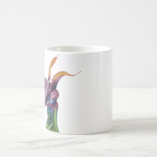 Betender Mantis-Wanzen-Tasse Kaffeetasse (Mittel)