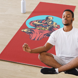 betender Mönch Yogamatte
