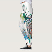 Betender Rotfeuerfisch Leggings (Links)