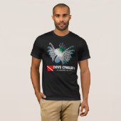 Betender Rotfeuerfisch T-Shirt (Vorne ganz)