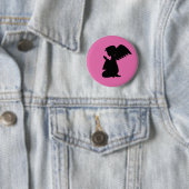 Betendes Engels-Knopf-Abzeichen Button (Beispiel)