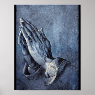 Betendes Hands', Albrecht_Studies der Meister Poster