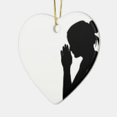 betendes Ministerium der Frau Keramikornament (Links)