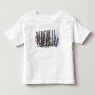 Betenflaggenmasten im Gebirge, Yotongla-Pass Kleinkind T-shirt
