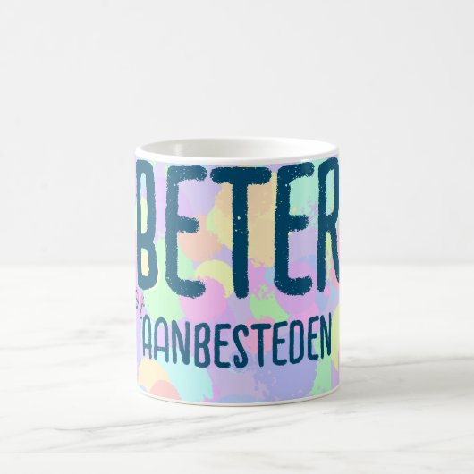 Beter niet aanbesteden kaffeetasse (Mittel)
