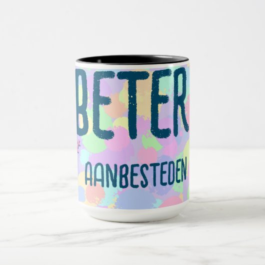 Beter niet aanbesteden tasse (Zentrum)