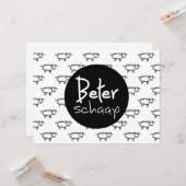 Beterschaap. Beterschap Wenskaarten. Karte (Vorderseite/Rückseite Beispiel)