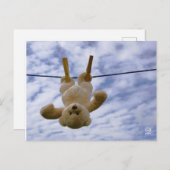 Beterschap en een dikke knuffel. postkarte (Vorne/Hinten)