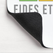 Betet—Fides et Ratio (Glaube und Vernunft) Mousepad (Ecke)