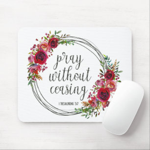 Betet ohne Unterlass Mousepad