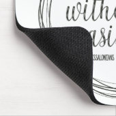 Betet ohne Unterlass Mousepad (Ecke)