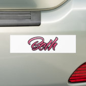Beth verblasst pink Aufkleber Sticker Autoaufkleber (Auf Auto)