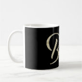 Beth white gold Handwriting Tasse Kaffeetasse (Links)