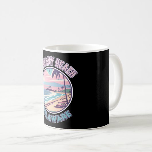 Bethany Beach � Australien � Küstenstreifen Kaffeetasse (VorderseiteRechts)