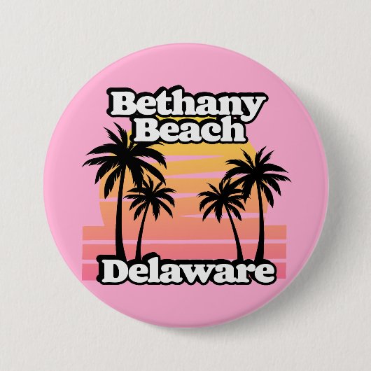 Bethany Beach Delaware Button (Vorderseite)