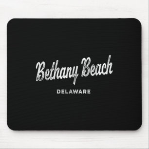 Bethany Beach Delaware De Vintag Athletic Sports Mousepad