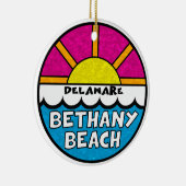Bethany Beach Delaware Keramik Ornament (Rechts)