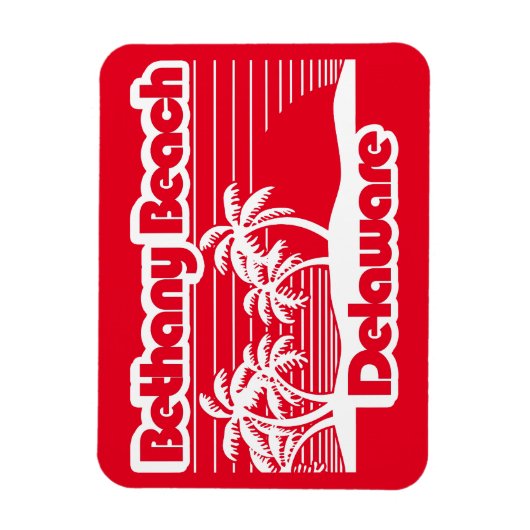 Bethany Beach Delaware Magnet (Vertikal)