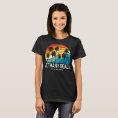 Bethany Beach Delaware Palm Tree Tropical Beach So T-Shirt (Vorne ganz)