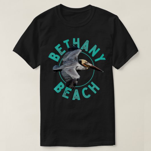 Bethany Beach Delaware Pelican Design Pullover  (Design vorne)