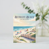 Bethany Beach Delaware Postkarte (Stehend Vorderseite)