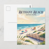 Bethany Beach Delaware Postkarte (Vorne/Hinten)