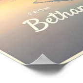 Bethany Beach, Delaware – Ruhige Strandschaften Poster (Ecke)