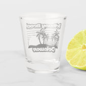 Bethany Beach Delaware Schnapsglas (Rückseite)