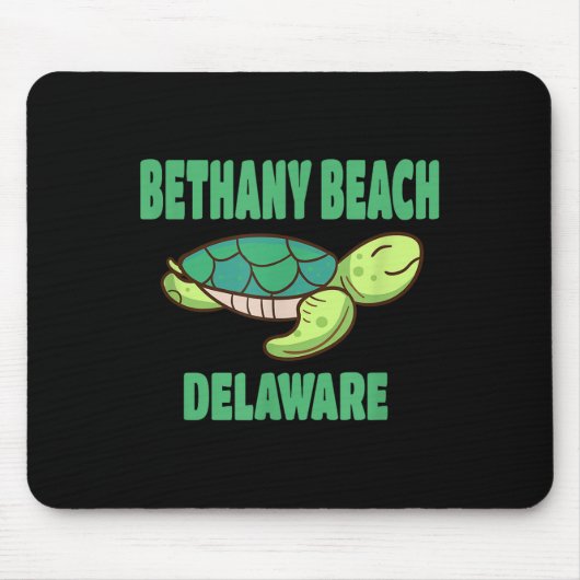 Bethany Beach Delaware Sea Turtle Themed Mousepad (Vorne)