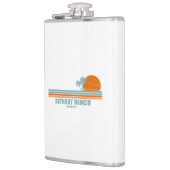 Bethany Beach Delaware Sun Palm Trees Flachmann (Links)