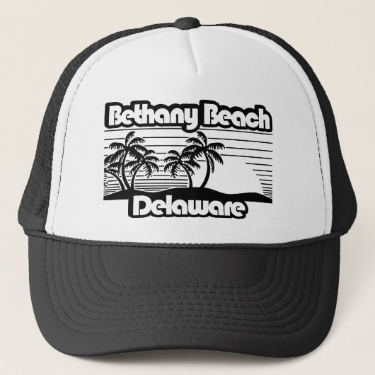 Bethany Beach Delaware Truckerkappe (Vorderseite)