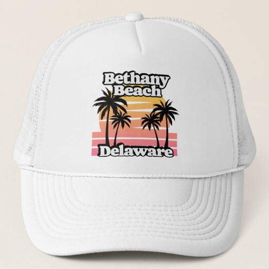 Bethany Beach Delaware Truckerkappe (Vorderseite)