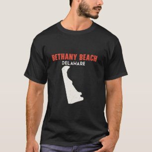 Bethany Beach Delaware USA Staat America Travel De T-Shirt