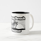 Bethany Beach Delaware Zweifarbige Tasse (VorderseiteRechts)