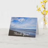 Bethany Beach ich danke Ihnen Karte (Gelbe Blume)