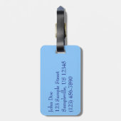 Bethany Beach II Gepäckanhänger (Rückseite vertikal)