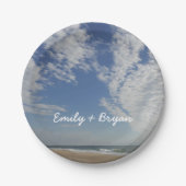 Bethany Beach II Pappteller (Vorderseite)