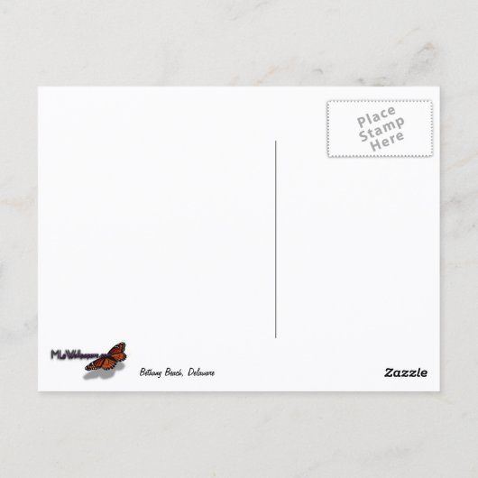 Bethany Beach II Postkarte (Rückseite)