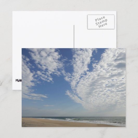 Bethany Beach II Postkarte (Vorne/Hinten)