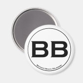 Bethany Beach Magnet (Vorderseite/Rückseite)