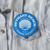 Bethany Beach (Muschel) Button (Beispiel)